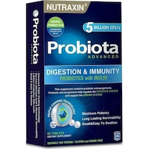 Nutraxin Probiota Advanced - Probiyotik Takviyesi 60 Tablet - Üç Katmanlı Teknoloji