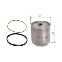 BOSCH F026407059 Yağ Filtresi