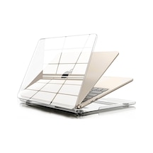 Macbook Air M5/m4/m3/m2 13.6 İnç İle Uyumlu Kılıf Şeffaf, 13.6 İnç Belirtilmemiş