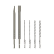 Tr Professional 6 Adet Sds Plus-5 Darbeli Matkap Ucu Ve Keski Seti