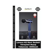 Lenovo N3 Mavi Darbeli Titreşimli Masaj Tabancası 1800mah Antrenman Sonu Aktif Yaşam Sporcu Aleti Çok Renkli