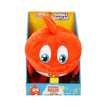 Müzikli Sevimli Dostlar Unutkan Balık Peluş 29 Cm Kırmızı