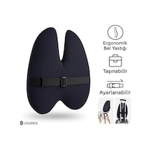 Visco Bel Destek Minderi Ofis, Ev Ve Araç İçin Ergonomik Tasarım Çok Renkli