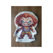 Ow Bag Katil Bebek Chuky Desenli Şekilli Tasarım Chibi Karakter Yastık Çok Renklı