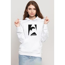 Star Trek Spock Fascinating Beyaz Kadın 3ip Kapşonlu Sweatshirt Beyaz