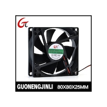 Fan 80X80X25 12V Dc Fan Jiao Yin Marka