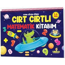 3-6 Yaş Cırt Cırtlı Matematik Kitabım Yükselen Zeka