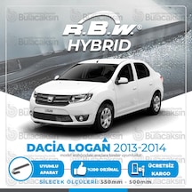 Dacia Logan Ön Silecek Takımı (2013-2014) RBW Hibrit