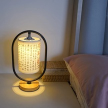 Willowhaven 1 Adet Usb Şiir Masa Lambası, Kırmızı Uçurum Ve Lantern Koleksiyonu Yatak Başı Okuma Lambası