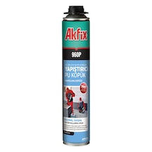 Akfix 960P Pu Yapıştırma/Mantolama Köpük Tabancalı 850 Gr 1 Adet
