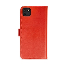 Huawei Y5p Uyumlu Kılıf Trend S Plus Kapaklı Kılıf - Kırmızı
