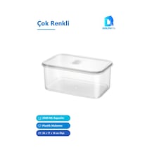 Mikro Saklama Kabı 3500 Ml Çok Renkli Plastik