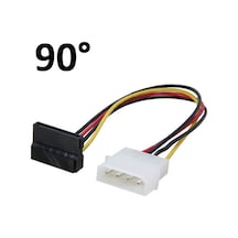 90° Sata Power Kablo-Sata Güç Kablosu-Harddisk Dvd Elektrik Kablo