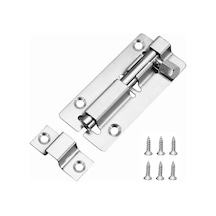 Kapı Kilidi Cıvataları 3" 75 Mm , 304 Paslanmaz Çelik Kapı Manda