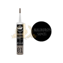 Selsil Genel Amaçlı Silikon SİYAH 280 gr.