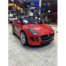 Akülü Araba Jaguar 12 Volt Kırmızı