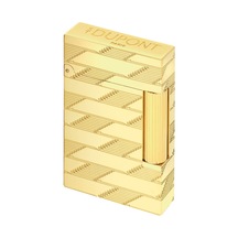 S.t. Dupont Ligne 2 Monogram 1872 Guilloche Çakmak C16178 Altın