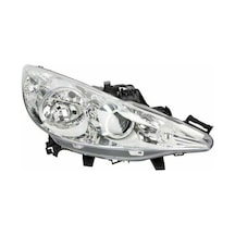 Sağ Far Lambası Elektrikli Motorlu Peugeot 207 2006-2013 Valeo