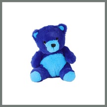 Bezos 4844 Oturan Küçük Mavi Ayı -my Friend Toys Mmbz