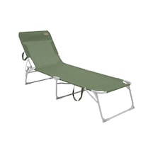 Outwell Tenby 3 Kademeli Katlanır Şezlong Green V.