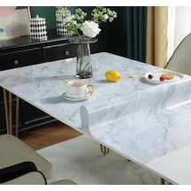 Mermer Desenli 108-a Kalın Pvc 1.2 Mm Masa Örtüsü