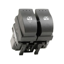 Renault Megane 2 Cam Açma Düğmesi Anahtarı siyah Soket 2003-200