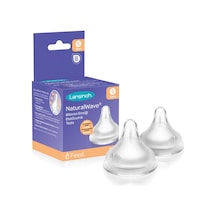 Naturalwave 2'li Biberon Emziği Yavaş Akışlı 1 Ay+