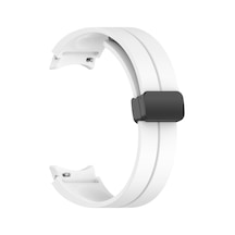Kilifone - Samsung Uyumlu Watch 4 Classic 42mm - Kordon Silikon Kordon Krd-84