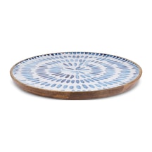 Karaca Mango Dekoratif Tabak Mavi 29 Cm