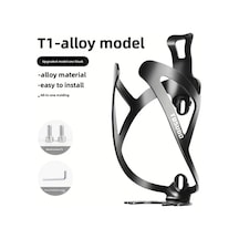 Chuangyinshop Tosuod Ultra Hafif Alüminyum Bisiklet Şişe Tutucu - Siyah Dağ Ve Yol Bisikleti Aksesuarı Siyah