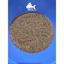 Özel Karışım Ciklet Balığı Yemi, Ekstra Canlı Renkler Karışık Yem 500 Gram Paket
