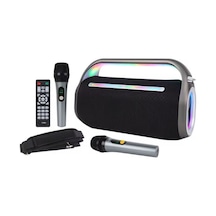 200w, Wireless V5.0 18.000mah Kapaisteli Çift Mikrofonlu ,kumandalı Taşınabilir Kablosoz Höparlör
