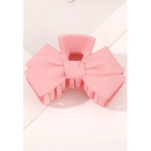 Somuch Özel Malzeme Kadifemsi Dokulu Fiyonk Pembe Mandal Toka Pembe - 614468021 Pembe - 614468021 Pembe