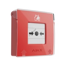 Ajax, Manual Call Point, Kablosuz, Kırbas Butonu Nc, Kırmızı