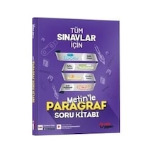 Metin Yks Tyt Kpss Metinle Paragraf Soru Kitabı Çözümlü