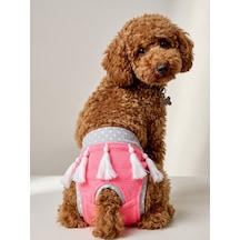 Neo Pink Dişi Köpek Regl Külotu Köpek Donu Köpek İç Çamaşırı Pet Kıyafet Küçük Irklar İçin