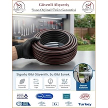 Dalyan Su Hortumu - Bahçe Su Hortumu - 1/2'' - Kalın Ekonomik Hortum - 10 Metre