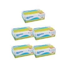 Dolphin Pudralı Lateks Eldiven Beyaz 5 x 100'lü