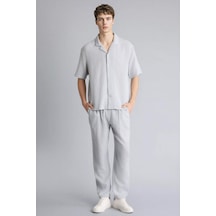 Defacto Relax Fıt Pamuklu Pantolon D6144ax26smgr130 Gri-gr130