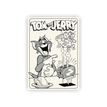 Tom And Jerry Ahşap Poster 20x29 Cm