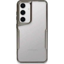 Newface Samsung Galaxy S24 Kılıf Boyi Silikon Kapak - Titan Gri