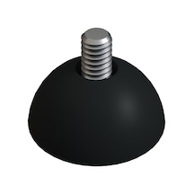 Cateksss M8 Bingo Ayak Vida Uzunluğu: 20 Mm Siyah - 6 Lı Paket