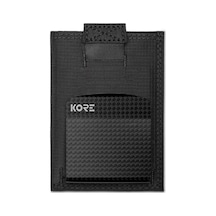 Kore Essentıals Kore İnce Taktikal Cüzdan + Carbon Fiber Para Klipsi Çok Renkli