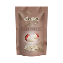Ülker Pul Çikolata Beyaz 100g - Pastalar Ve Tatlılar İçin Pratik Beyaz Çikolata 4'li Avantaj Paketi