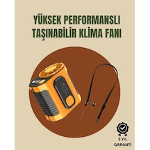 Taşınabilir Usb Şarjlı Turbo Fan 3 Modlu Soğutma, Hafif & Kompakt