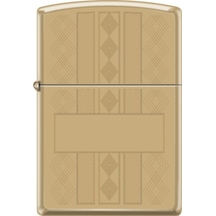 Zippo İnitial Dizayn Çakmak Sarı