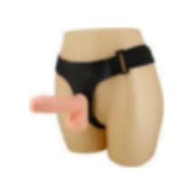 Morgece 17.5 Cm Belden Bağlamalı Gerçekçi Strap-on