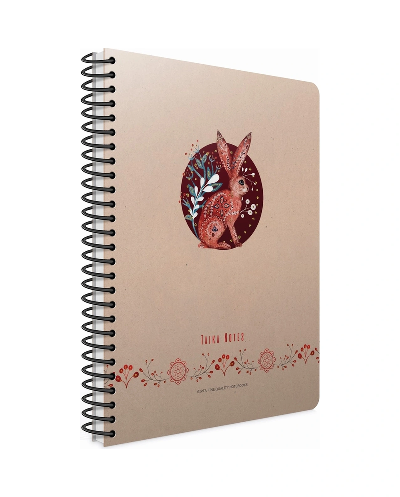 Taika Notes Spiralli Sert Kapak Defter 17x24 120 Yaprak Çizgili Model3