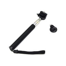 Gopro Uyumlu Monopod Ve Bağlantı Adaptörü Siyah