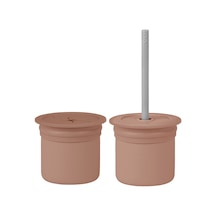 OiOi Ham + Hüp Woody Brown / Powder  Grey Gri - Sütlü Kahve